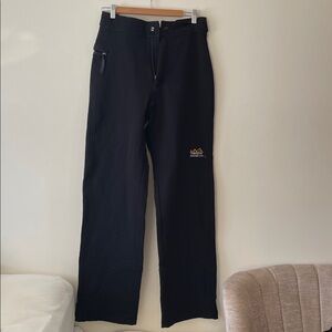 Jagged edge mountain gear Black Zip-Up winter pants hiking trekking outdoor USA